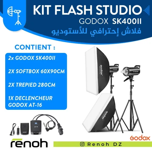 Kit Flash GODOX SK400II