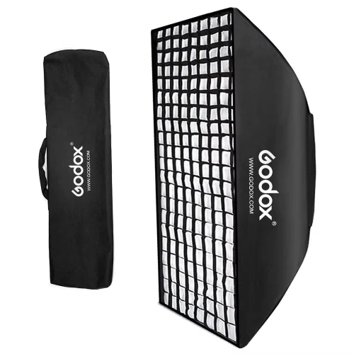 Kit Eclairage Studio CB-VL100 Avec Godox 60x90cm ( 100W / Bi-Color )