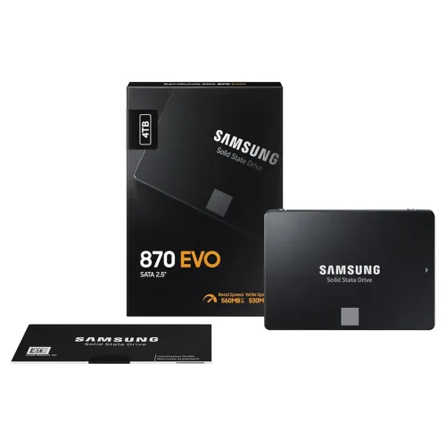 Disque SSD Interne SAMSUNG SSD 870 EVO (4 TB)