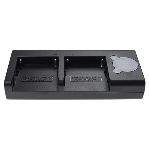 Chargeur Batterie Dual CAISI CS-NP F970/F750/F550/FM50/FM500H ( TYPE-C / MICRO-USB )