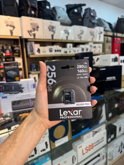 CARTE MÉMOIRE LEXAR PROFESSIONAL SILVER PRO 256GB 280MBS