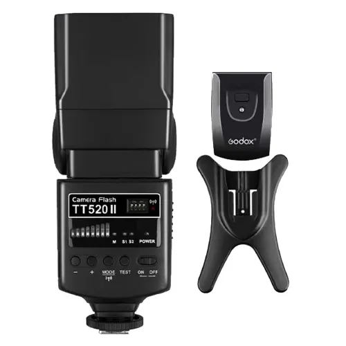 Kit Flash Speedlite GODOX TT520II Avec Softbox