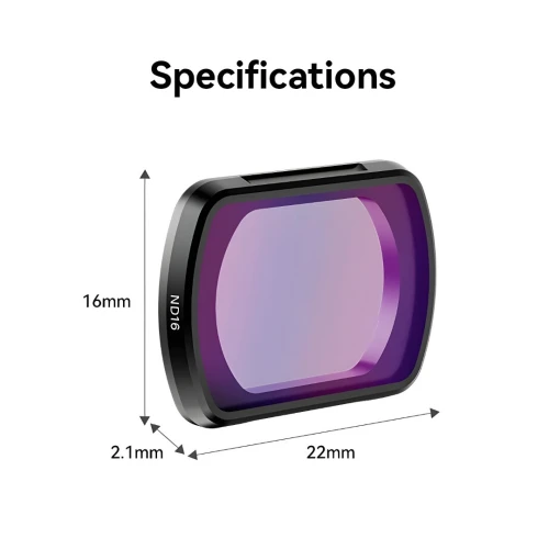 Accessoire Caméra D'Action ULANZI MAGNETIC ND FILTER SET LENS FOR DJI OSMO POCKET 3 / 4 ( PK-03 )
