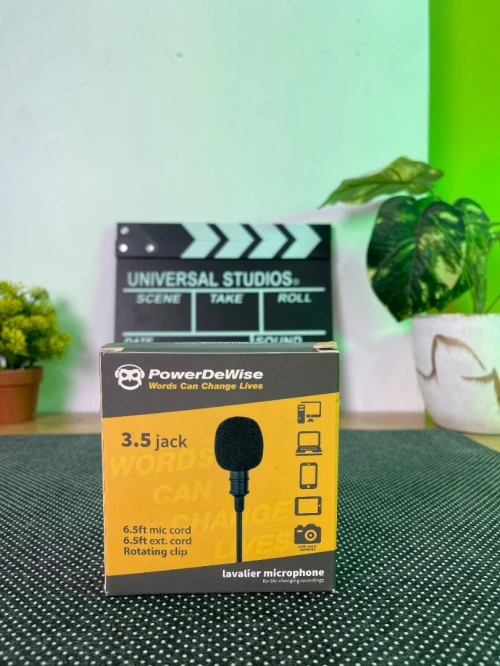 MICROPHONE LAVALIER POWERDEWISE 3.5MM JACK