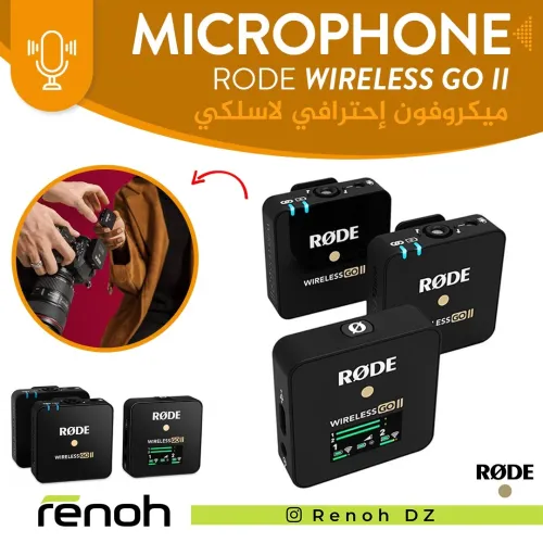 Microphone RODE WIRELESS GO II 