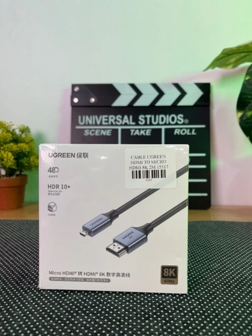 CABLE UGREEN HDMI TO MICRO HDMI 8K 2M 15517