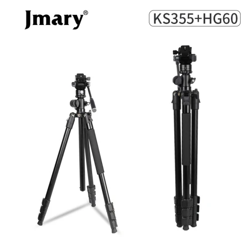 Trépied MultiFunction JMARY KS355 + HG60 ( 1.85m / 2-in-1 Monopod )