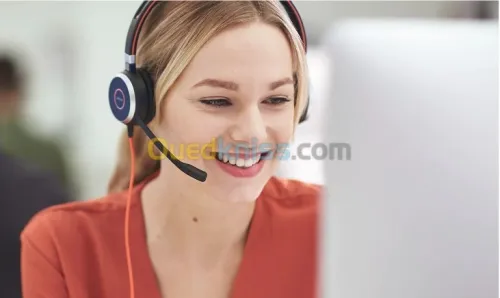 Casque JABRA EVOLVE 40  USB POUR centre  d'Appel