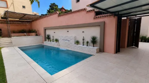 Réalisation équipement de piscine  وبناء وتجهيز في المسابح