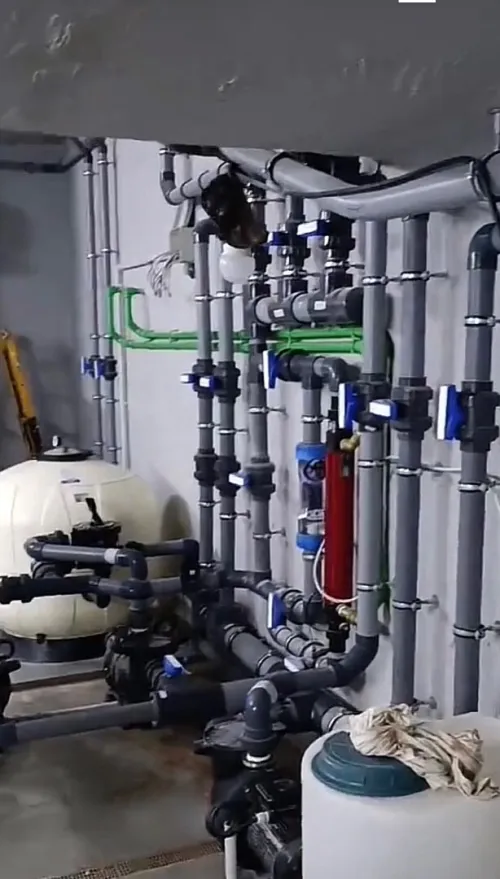 Plomberie chauffage, Central et Gaz, installation, piscine