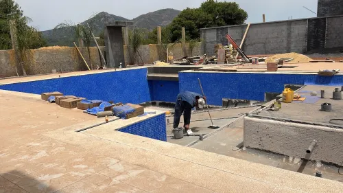 Construction Piscine jacuzzi sap