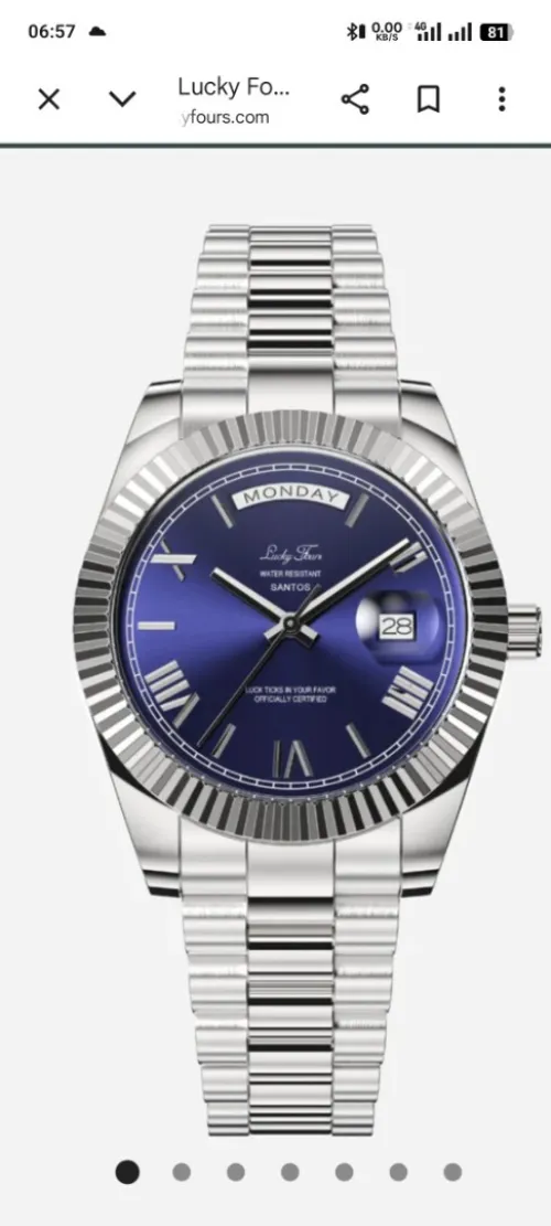 Lucky fours watch