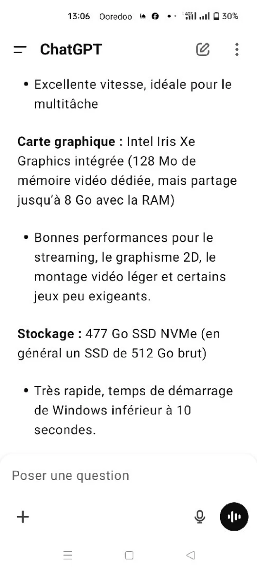 Dell i7 XPS  12 génération