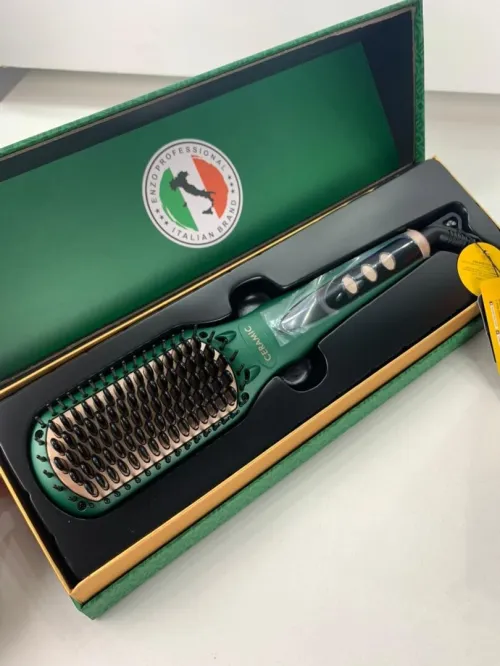 Brosse Lissante ENZO Haute Performance et Technologie Avancée فرشاة الشعر