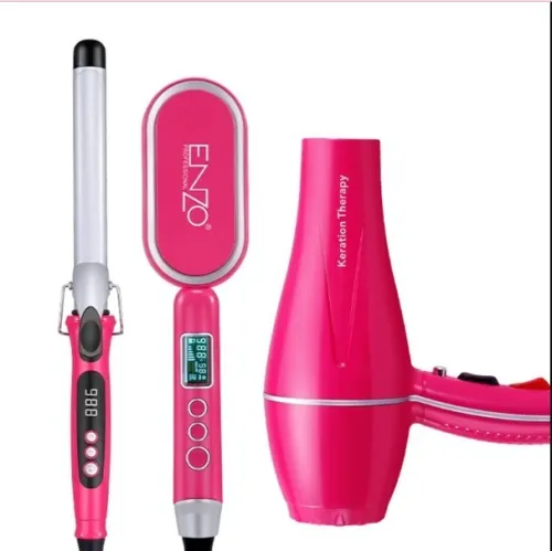 Pack Sèche-Cheveux Professionnel 3en1 Enzo  طقم مجفف شعر