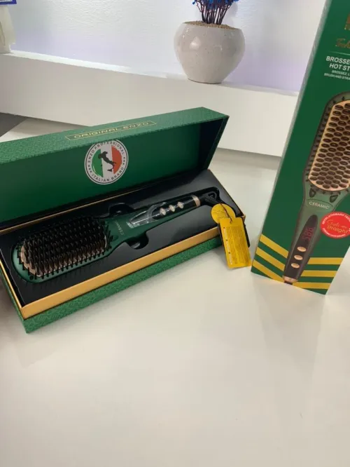 Brosse Lissante ENZO Haute Performance et Technologie Avancée فرشاة الشعر