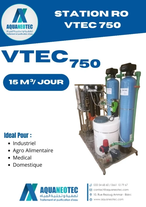 STATION OSMOSE INVERSE VTEC 750
