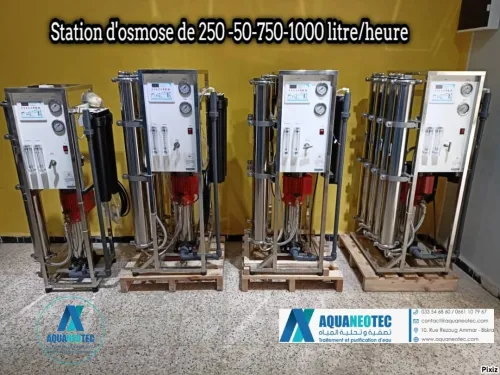 Osmoseur domestique industriels adoucisseur et filtres
