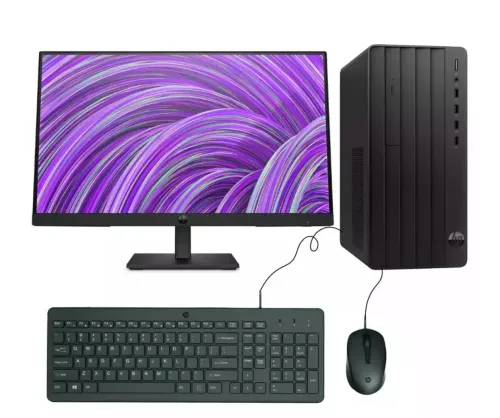 PC DE BUREAU HP I5 - 13EME - 8GB -512SSD -ECRAN 22" - WIFI - CLAVIER ET SOURIS
