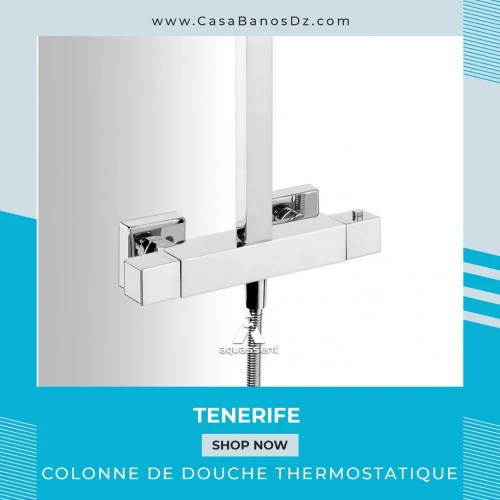 Colonne De Douche Thermostatique TENERIFE AQUASSENT