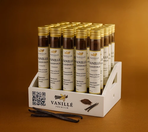 La vanille en poudre 