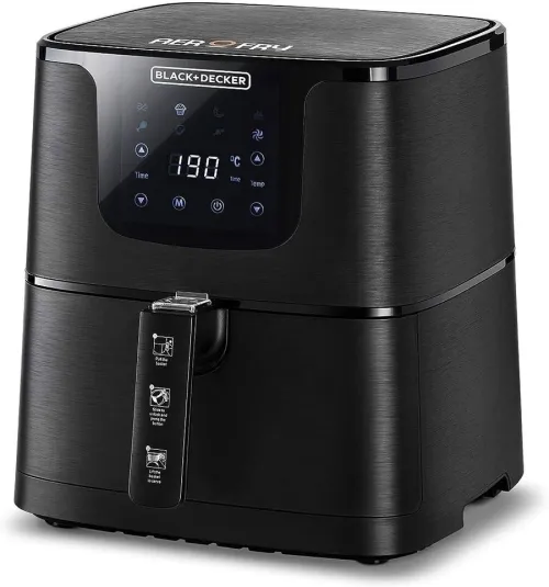 Black & Decker AF700-B5 Digital Air Fryer, 5.8 Liters, 1700 Wat