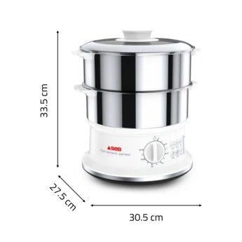 Cuiseur vapeur Seb inox 
