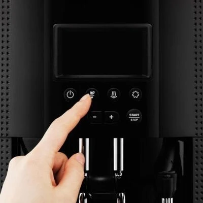 KRUPS Machine à café broyeur à grain, Ecran LCD, Nettoyage automatique EA815070