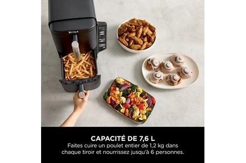 Friteuse sans huile Ninja Double Stack 7,6 L SL300EU