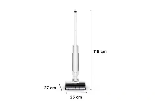 Aspirateur laveur Rowenta sans fil X-Clean 10 GZ7035WO Blanc