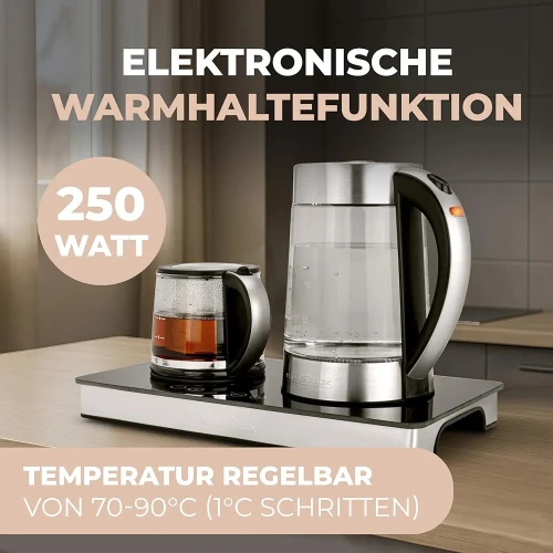 Proficook station a thé et café/bouilloire 1.7l 