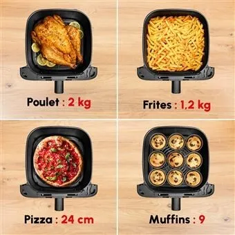 Friteuse air fryer Moulinex 7.5l