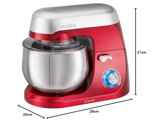 Pétrin bomann 5l 1100w 