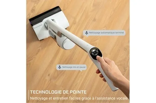 Aspirateur laveur Rowenta sans fil X-Clean 10 GZ7035WO Blanc