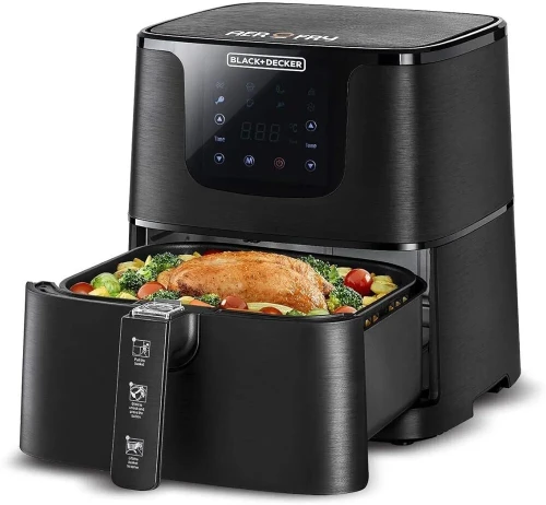 Black & Decker AF700-B5 Digital Air Fryer, 5.8 Liters, 1700 Wat