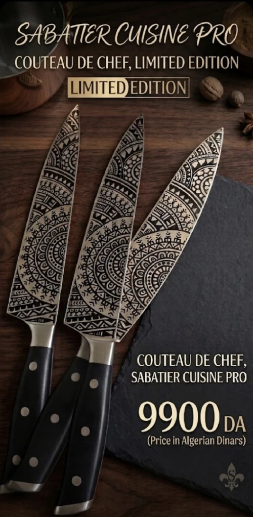 Couteau de Chef Sabatier - Edition Limitée