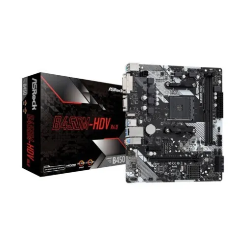 Asrock B450M-HDV R4.0 Micro-ATX AMD AM4