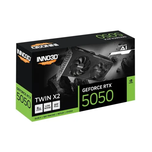 INNO3D GeForce RTX 5050 TWIN X2 8GB GDDR6 SFF Low-Noise