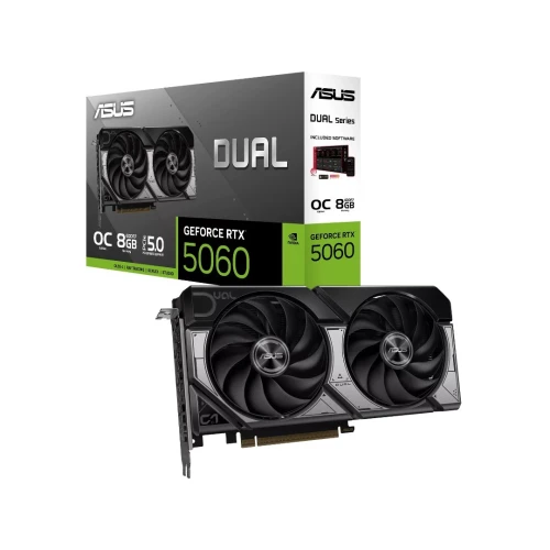 ASUS Dual GeForce RTX 5060 8GB OC Edition GDDR7