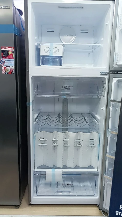 Réfrigérateur maxwell  580l  inox nofrost