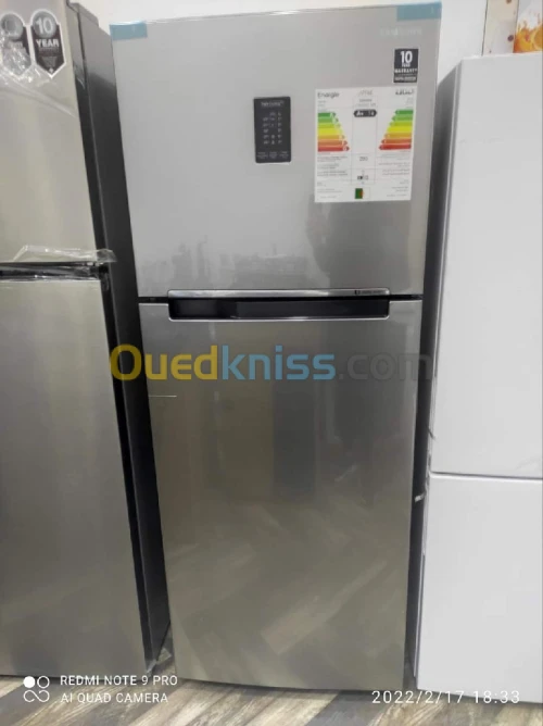 Réfrigérateur Samsung 490L inox twing cooling 