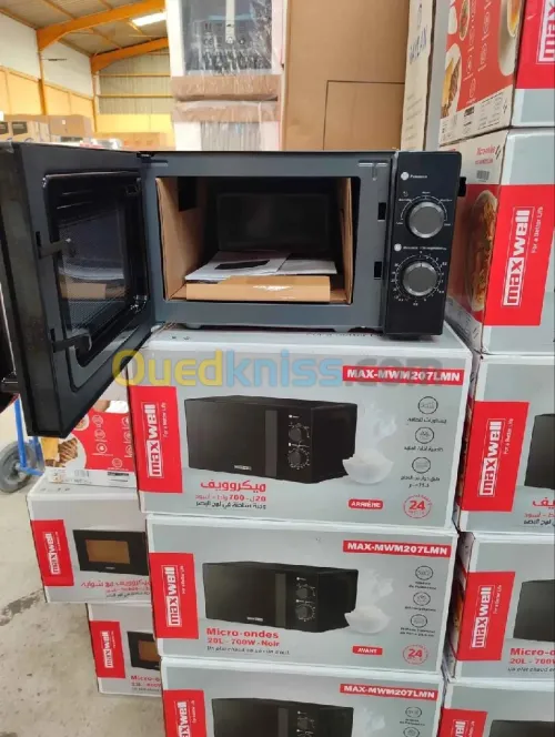 Micro-ondes maxwell 20l noir 