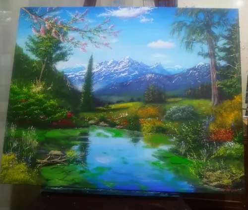 Tableaux d'Art réalistes Peinture sur toile
