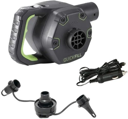 Gonfleur électrique rechargeable avec batterie, allume-cigare et prise  intex livraison 58 wilayas