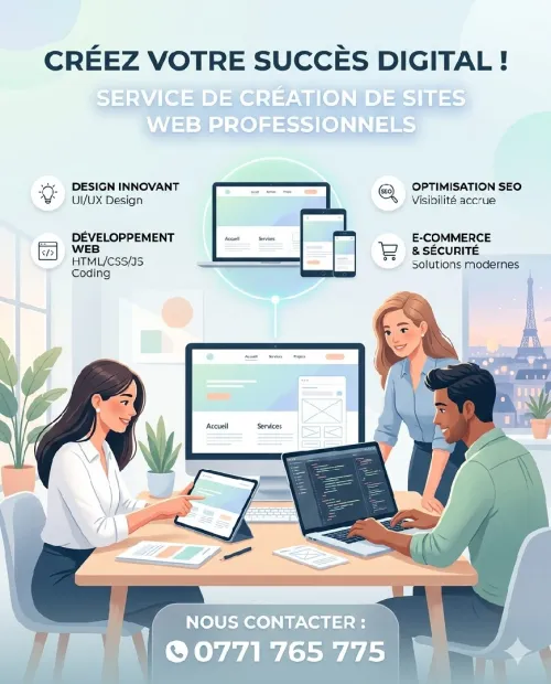 Création Site Web Professionnel et E-commerce . Boostez Votre Business