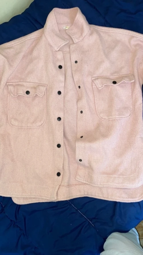 Veste rose claire 