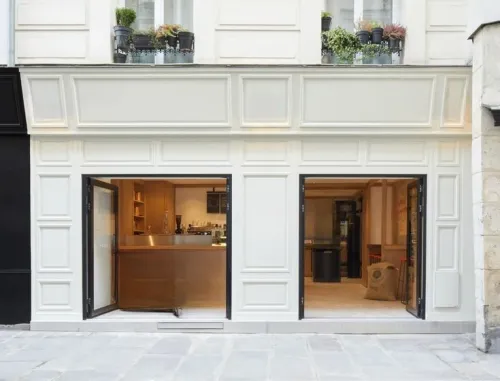 Décoration façade tendance en aquapanel 