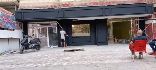 Décoration façade tendance  en aquapanel 
