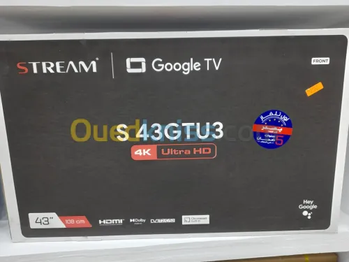 Promotion tv stream 43 pouce google tv 4K 