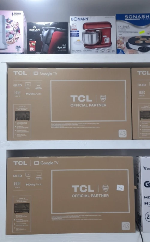 Promotion téléviseur TCL 43 pouces QLed google tv